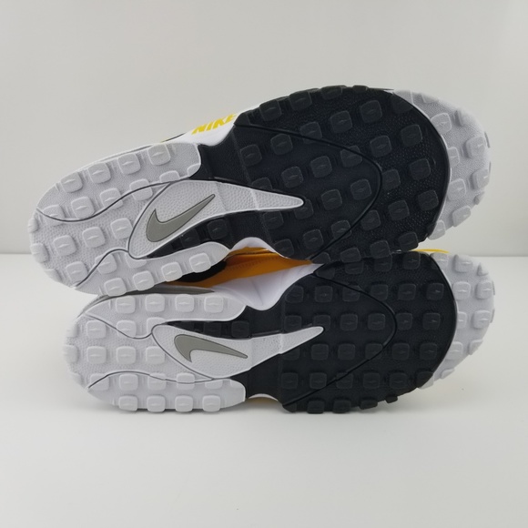 Nike Air Max Speed Turf Yellow Black Steelers NEW - Picture 4 of 8